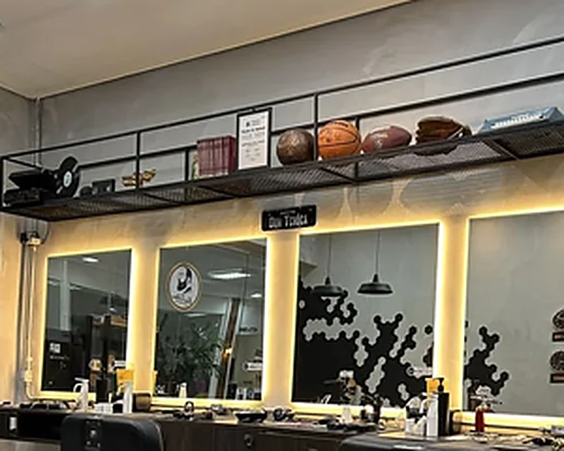 Estrutura da barbearia